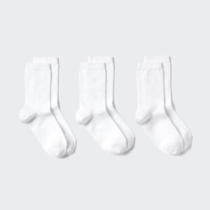 Classic White Crew Socks